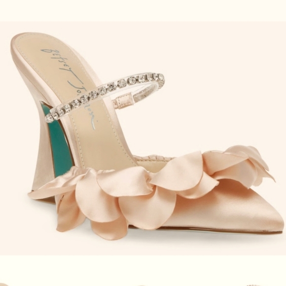 Betsey Johnson Original Jayde Nude Sandal. Size 8.5 - Picture 11 of 14